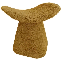 Σκαμπό Wale 16-0619 51x33x49cm Mustard