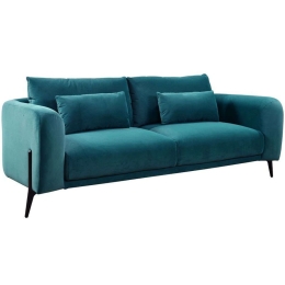 Καναπές Τριθέσιος Instyle 01-3173 220x94x85cm Petrol