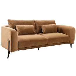 Καναπές Τριθέσιος Instyle 01-3175 220x94x85cm Camel