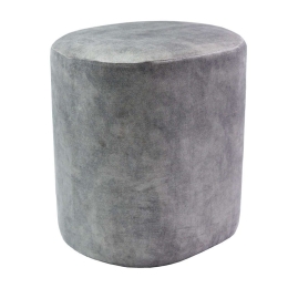 Σκαμπό Packman 16-0650 40x36x45cm Silver-Grey