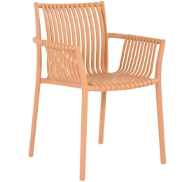 Πολυθρόνα Polly 27-0112 59x56,5x83,5cm Caramel