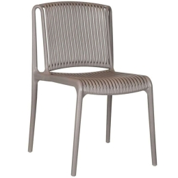 Καρέκλα Polly 27-0114 56x51x82cm Cappuccino