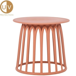 Τραπέζι Coffee Basket 27-0125 49.5x49.5x44 Terracotta