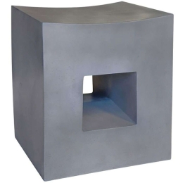 Σκαμπό Square 22-0125 43x40x45cm Cement