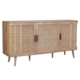 Μπουφές Monmarte 05-0718 150x39x77cm Natural Μοριοσανίδα, Μελαμίνη