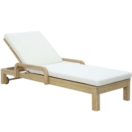 Ξαπλώστρα Anasa 22-0149 184x73x87cm Natural-Beige