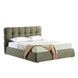 Κρεβάτι Chocolat 09-1947 219x180x109.5 (Για Στρώμα 160x200cm) Olive Υπέρδιπλο