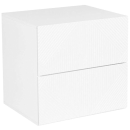 Κομοδίνο Mezza Luna 09-1952 55x45x52cm White