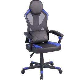 Καρέκλα Γραφείου Gaming Fusion 25-0701 50x74x126/137cm Black-Blue