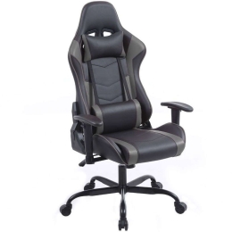 Καρέκλα Γραφείου Gaming Explor 25-0703 50x71x125/135cm Black-Grey