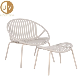 Πολυθρόνα Nadin (Σετ 2Τμχ) 27-0217 80x61.5x73cm Off White
