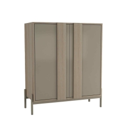 Παπουτσοθήκη - Κομότα 10-0049 84.4x36.5x97 Cappucino - Sonoma Latte