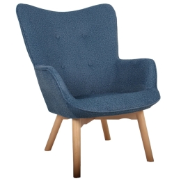 Πολυθρόνα Navona 01-3427 72x82x94cm Natural-Petrol