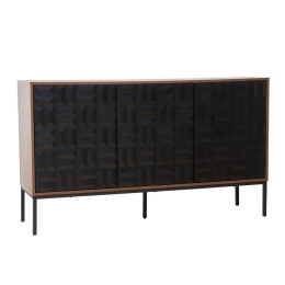 Μπουφές Zuma 05-0766 148x40x85.5 Walnut-Black