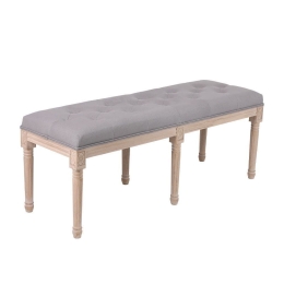 Σκαμπό Lyon 16-0736 122x41x46 Grey-Natural
