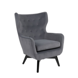 Πολυθρόνα Mega 01-3460 75x83x103 Light Grey