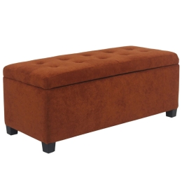 Σκαμπό Tip Με Αποθ/κο Χώρο 16-0813 102x42x40 Terracotta