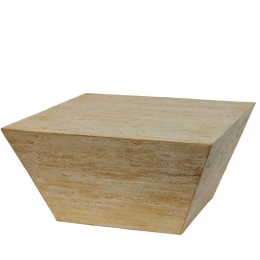 Τραπέζι Coffee Pyramis 04-1088 80x80x40 Beige