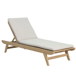 Ξαπλώστρα Etoile 22-0266 185x65x87.5cm Natural-Beige