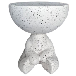 Τραπεζάκι Bear 04-1214 38x38x43 Terrazzo