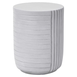Τραπεζάκι Σαλονιού Βοηθητικό Geometrical 2 04-1218 35x35x46 White