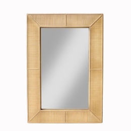 Καθρέπτης Τοίχου Voyage 95 11-0664 66x3.5x95 Natural Bamboo