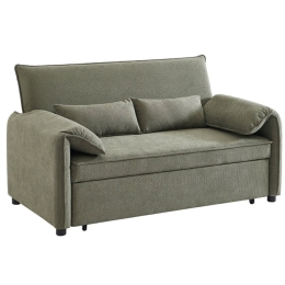 Καναπές-Κρεβάτι Rubik 70-0353 Τριθέσιος 161x84x92cm Green