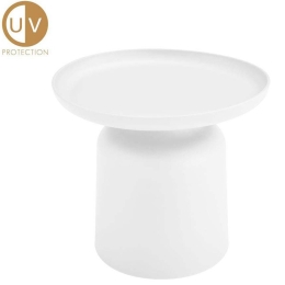 Τραπέζι Coffee Ronda 54-0000 50x50x43 White