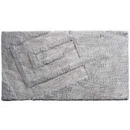 Πατάκι Μπάνιου Trivia Silver Guy Laroche 40X60 40x60cm 100% Βαμβάκι
