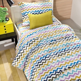 Σεντόνια Παιδικά Σετ 3 Τμχ Funny Multi Saint Clair Μονό 160x250cm Χωρίς Λάστιχο 100% Βαμβάκι