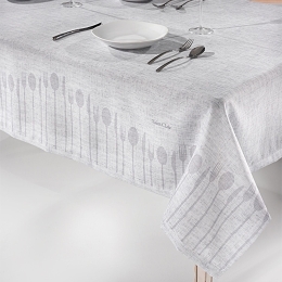 Τραπεζομάντηλο 1007 Silver Saint Clair 145Χ220 145x220cm Polyester