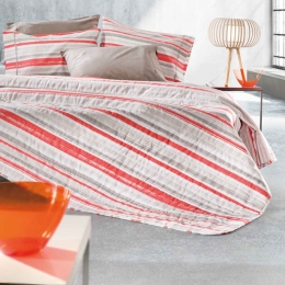 Κουβερλί Optic Coral Guy Laroche Υπέρδιπλο 230x250cm 100% Βαμβάκι