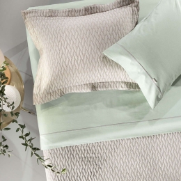 Σεντόνι Reserve Mint Guy Laroche Υπέρδιπλο 240x270cm Χωρίς Λάστιχο 100% Βαμβάκι