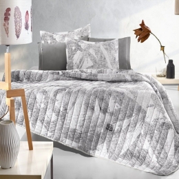Κουβερλί Graffity Anthracite Guy Laroche Υπέρδιπλο 220x240cm Microfiber