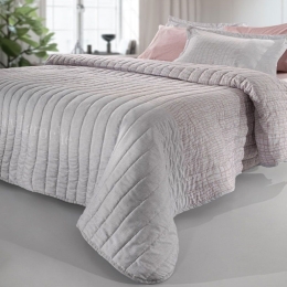Κουβερλί Netto Pudra Guy Laroche Υπέρδιπλο 220x240cm 100% Microsuede