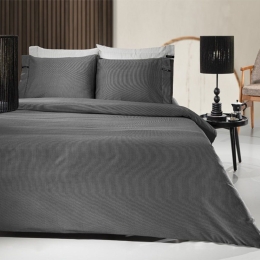Σεντόνι Minimal Black-White Guy Laroche King Size 280x270cm 100% Βαμβακοσατέν