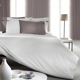 Παπλωματοθήκη Minimal Silver Guy Laroche Υπέρδιπλo 225x245cm 100% Βαμβακοσατέν
