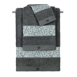 Πετσέτες Cult (Σετ 3τμχ) Cement- Anthracite Guy Laroche Σετ Πετσέτες 70x140cm 100% Βαμβάκι