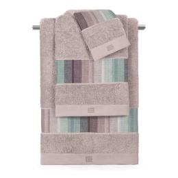 Πετσέτες Fuzzy (Σετ 3τμχ) Iris-Pudra Guy Laroche Σετ Πετσέτες 70x140cm 100% Βαμβάκι