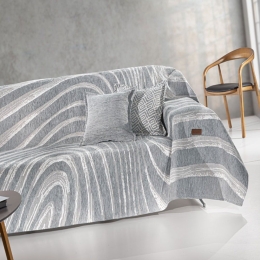 Ριχτάρι Degas Silver Guy Laroche Πολυθρόνα 180x150cm Cotton-Acrylic