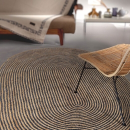 Χαλί Hartum Oval Anthracite Guy Laroche 130X200cm
