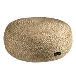 Πουφ Ottoman 65X65X30 Natural Guy Laroche