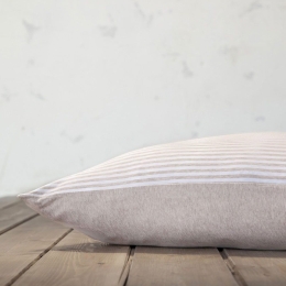 Παπλωματοθήκη Σετ 2τμχ. Suave Beige Nima Μονό 160x240cm 100% Βαμβάκι
