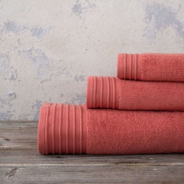 Πετσέτα Feel Fresh - Terracotta Nima Προσώπου 50x100cm 100% Βαμβάκι