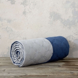 Κουβερλί - Cuento Blue Nima Υπέρδιπλο 220x240cm Microfiber