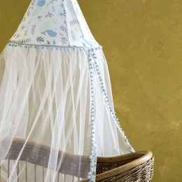 Κουνουπιέρα Με Θόλο - Baleen White-Blue Nima 200x600cm Polyester