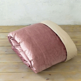 Παπλωματοθήκη Nuan Terracotta Nima Μονό 160x240cm Πολυέστερ