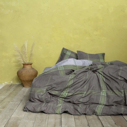 Σεντόνια Σετ 4τμχ - Apparel Green Nima Υπέρδιπλο 240x260cm Βαμβάκι-Πολυέστερ