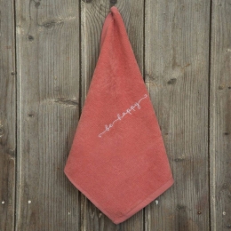 Λαβέτα Be Happy Terracotta Nima Χεριών 40x40cm 100% Βαμβάκι