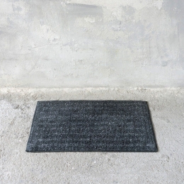 Πατάκι Μπάνιου Homey Dark Gray Nima 70 x 110 Βαμβάκι-Πολυέστερ